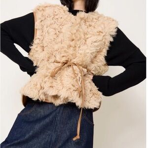 MILENA SILVANO TRANSITION VEST OAT BRAND NEW WITH TAGS